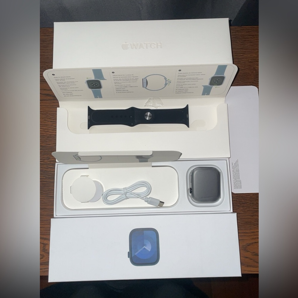 Brand New black original everything Apple Watch With box and chargers.